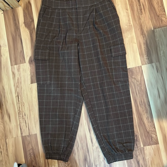 a new day Pants - Plaid jogger pants